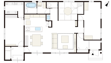 【平屋の外観モデル】パナソニックホームズ(パナホーム))