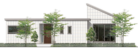 【平屋の間取りモデル】セキスイハイム