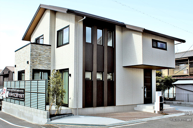 予算4000万で家を建てる間取り実例-外観写真