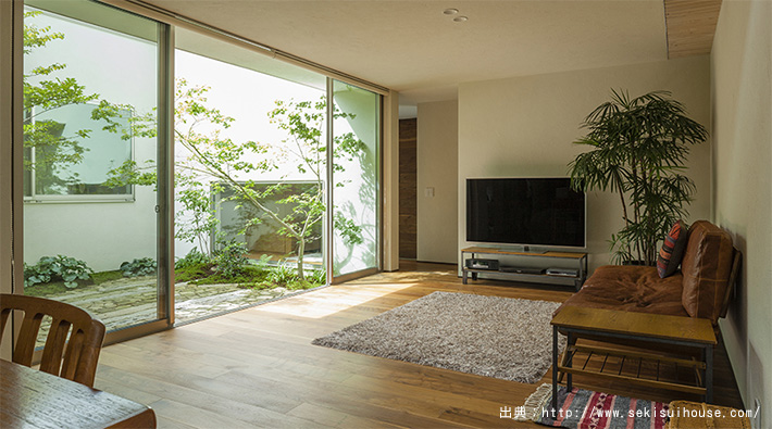 新築の間取りで後悔しやすい中庭