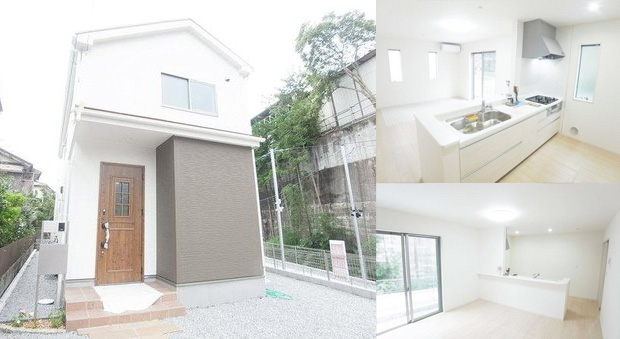 土地+建築費用3,000万円の家の外観実例