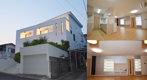 建築費用3,000万円の家の外観実例2