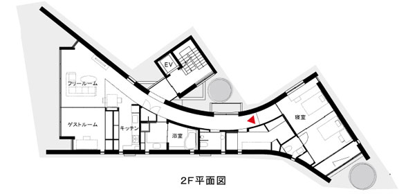 変形地[のこぎり型]の間取り設計図