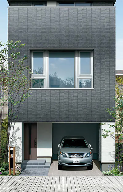 狭小住宅が得意なハウスメーカー｜ミサワホーム「GENIUS まちの空」の外観写真