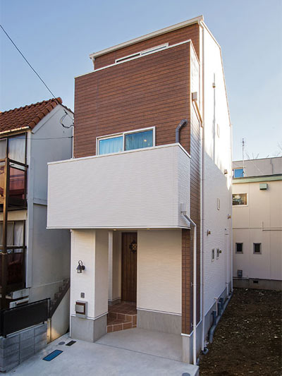 狭小住宅が得意なハウスメーカー｜BLISS「PATIO,PATIO+」の外観写真