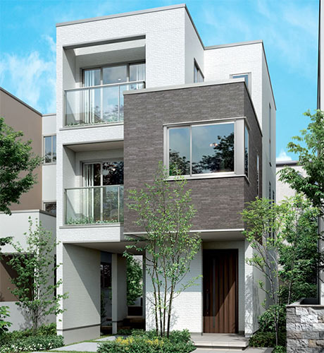 狭小住宅が得意なハウスメーカー｜ダイワハウス(大和ハウス)「xevo03(ジーヴォ)」の外観写真