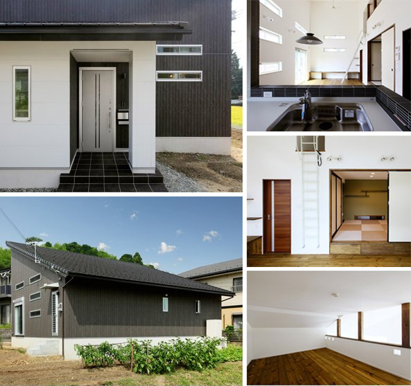 間取り例)1,500万円~2,000万円の広々ワンフロアにロフトがある平屋住宅32.3坪1LDK+RFの家