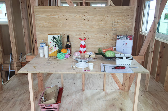 略式で行う上棟式の準備と流れについて