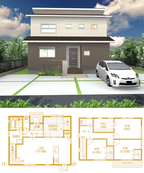 N-18 4LDK(2階建て住宅)