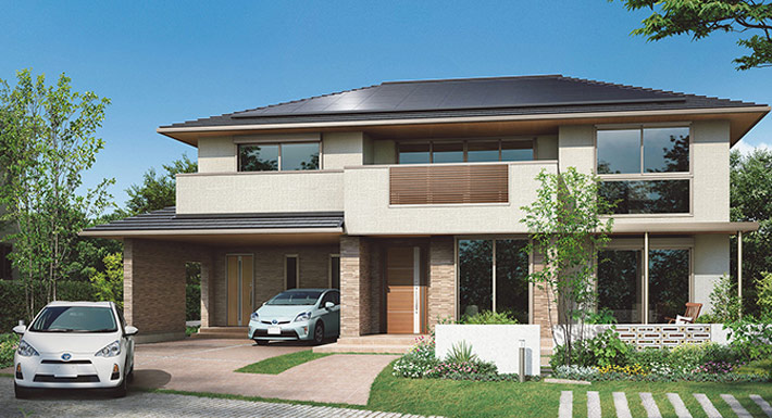 オープン外構のイメージ図